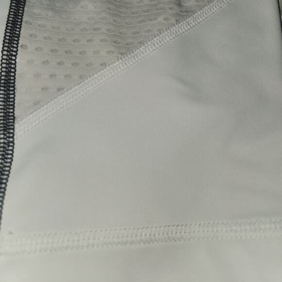 FILA‎ SPORT Mesh Panel Capri Leggings Active Workout Black and White Sz Small - Picture 5 of 8